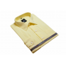 Koszula męska elegancka żółta cytrynowa Laviino dl129