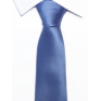 Krawat klasyczny szaroniebieski