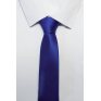 Krawat klasyczny chabrowy