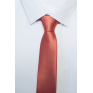 Krawat klasyczny kolor łosoś